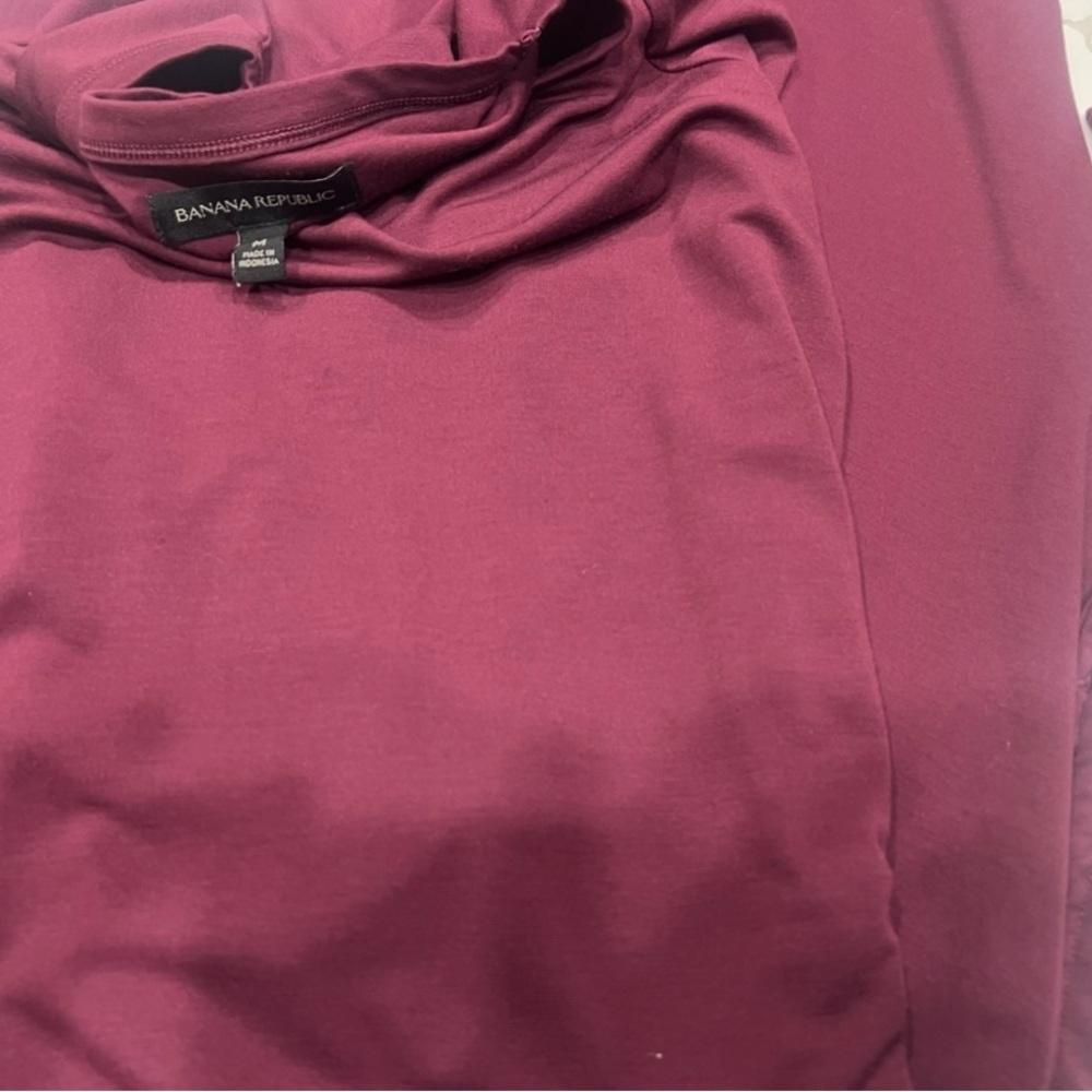 Banana Republic Rich Purple Blouse